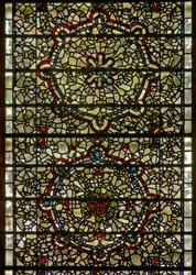 Window depicting grisaille