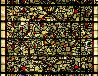 Window depicting grisaille
