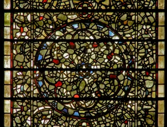 Window depicting grisaille