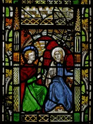 Window N2 depicting the Annunciation