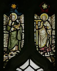 Window depicting St Jude and St Thomas