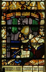 Window depicting a donor - Prince Arthur