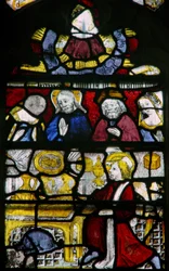 Window depicting the Cana Marriage