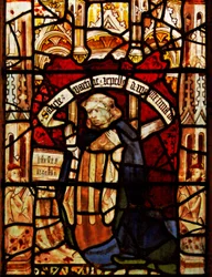 Window depicting a donor - Robert Semer