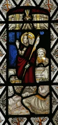 Window depicting the Resurrection