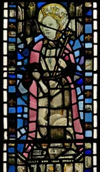 Window depicting St Helen