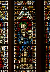 Window Ww depicting St Peter