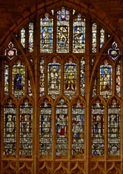 West Window: Miscellaneous Figures, Mostly Originally from the North Aisle