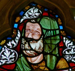 Window depicting a patriarch