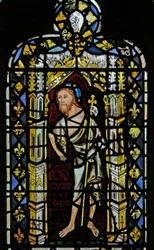 Window depicting the Resurrected Christ