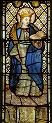 Window 3 depicting St Mabena