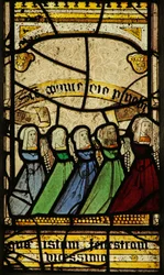 Window 4 depicting donors