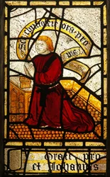 Window 3 depicting a donor - Borase family