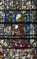 Window depicting a member of the House of Lancaster
