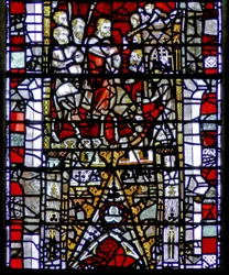 Window depicting the Entry into Jerusalem