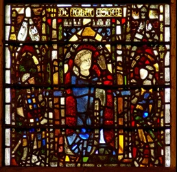 Window w42 depicting Peter de Dene