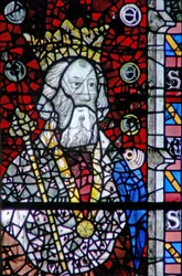 Window depicting St Edward the Confessor