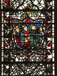 Window W57 depicting the Adoration of the Magi