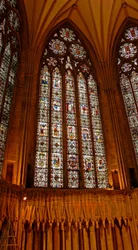 Window depicting Window in the Chapter House
