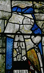 Window w5 depicting a donor - Ann Danvers