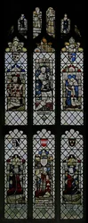 Window w6 depicting the third window from the east end of the north aisle