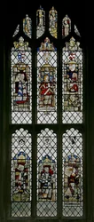 Window w7 depicting second window from the east end of the north aisle