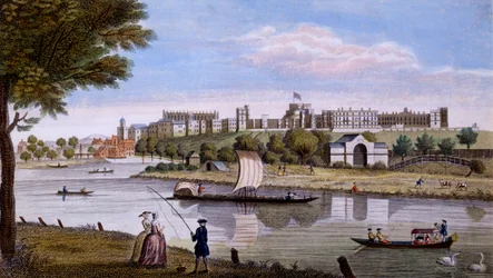 Windsor Castle from across the Thames, c.1760s