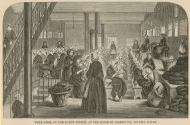 Work Room at the Tothill Fields House of Correction