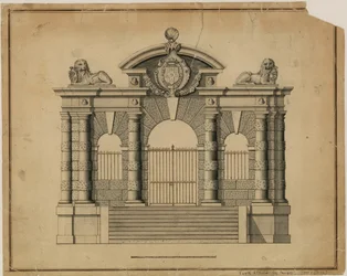 York Stairs by Inigo Jones, c 1626