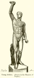 Young Athlete (Statue in the Museum of Naples)