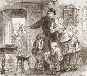 Zwingle Departing to Join the Army