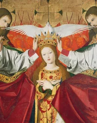 Holy Trinity Crowning Virgin (detail)