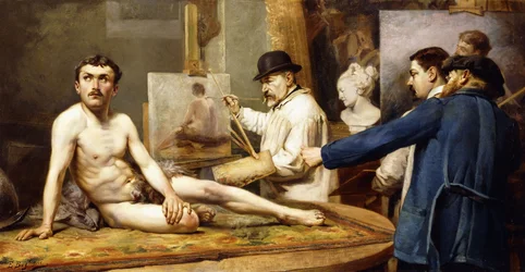 In Front of the Painter