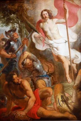 The Christ resurrection by Erasme II Quellin