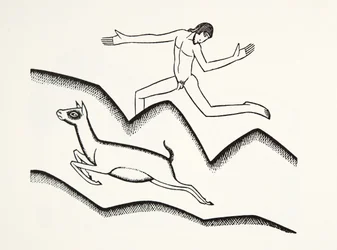 Skipping upon the mountains