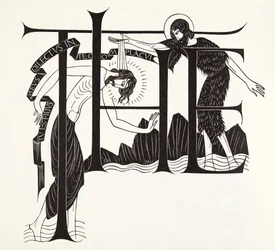 The Baptism of Jesus by John the Baptist from the Four Gospels