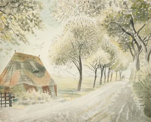 Road by an Airfield, c.1942