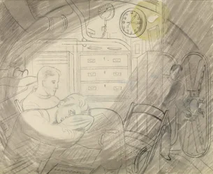 The Cabin of the Senior Officers of a Submarine