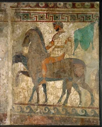 A Rider in a Procession