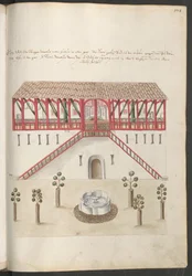 Buildings in Constantinople, Court at the Palace, Central Wing