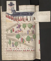Buildings in Constantinople: third court of the palace
