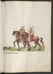 Burghers of Constantinople on Horseback