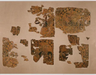 Fragment of a Textile Border for a Cavalier