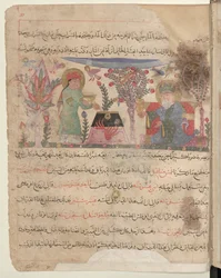 The Physician Philagrius and His Assistant Preparing Theriac