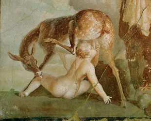 Herakles Finds His Son Telephos in Arcadia