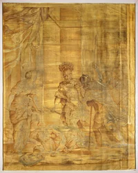 Tapestry of Deborah: Jael Killing Sisera