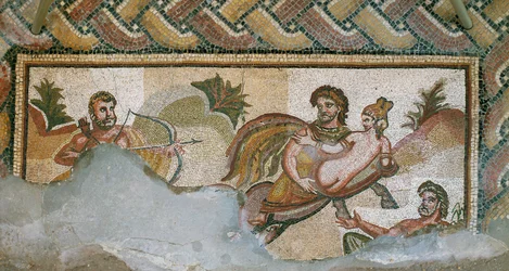 The punishment of Dirke, aunt of Antiope, lover of Zeus