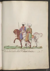 The Serail of the Sultana: Eunuchs on Horseback