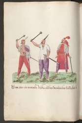 Turkish Soldiers Showing Self-Inflicted Injuries Incurred in Honour of a Pasha