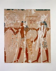 Two Cretan Tribute-Bearers